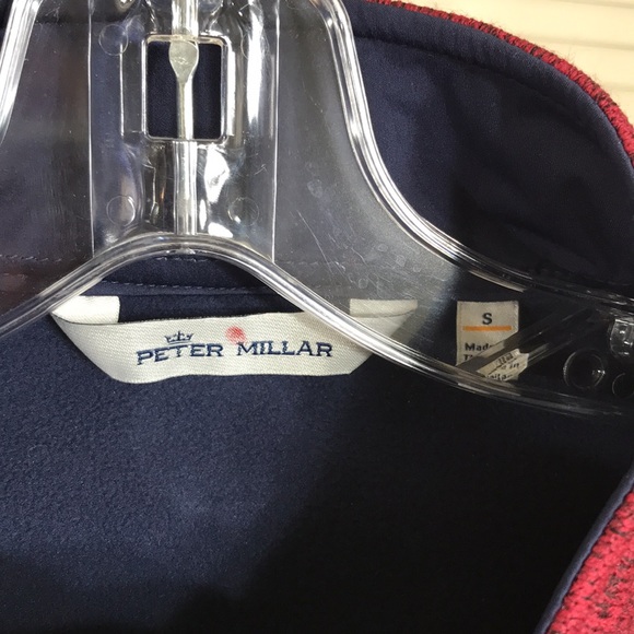 PETER MILLAR Crown Fleece Sweater Vest Small - Picture 4 of 12